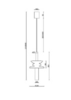 Миниатюра фото подвесной светильник maytoni sound wave mod255pl-01b4 | 220svet.ru